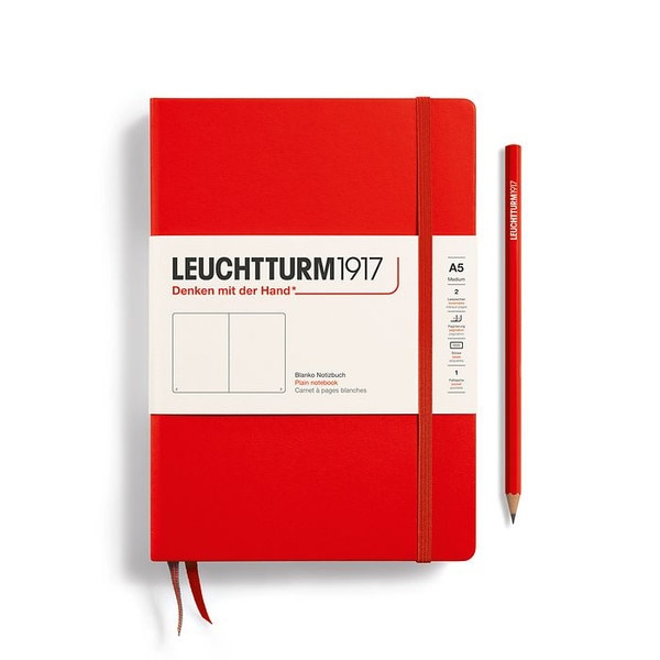 Leuchtturm 1917 Red Plain